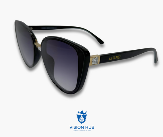 Channel new woman shade (black lens)