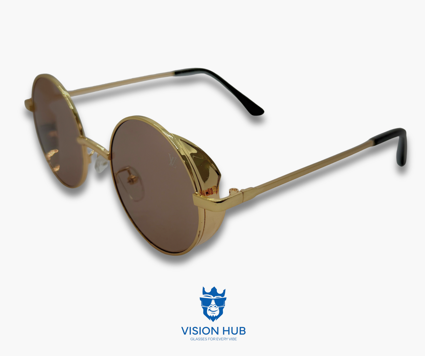 Louis Vuitton brand new round shade (Hazel lens)