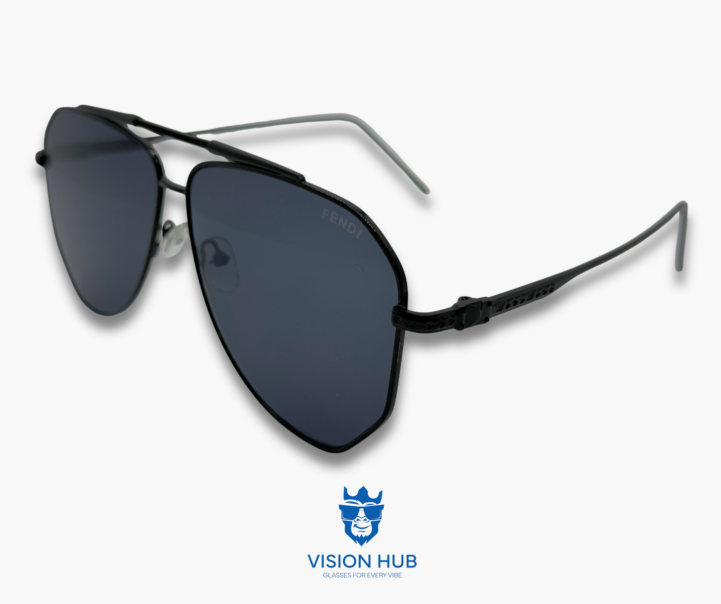 Fendi Aviator shade (grey lens)