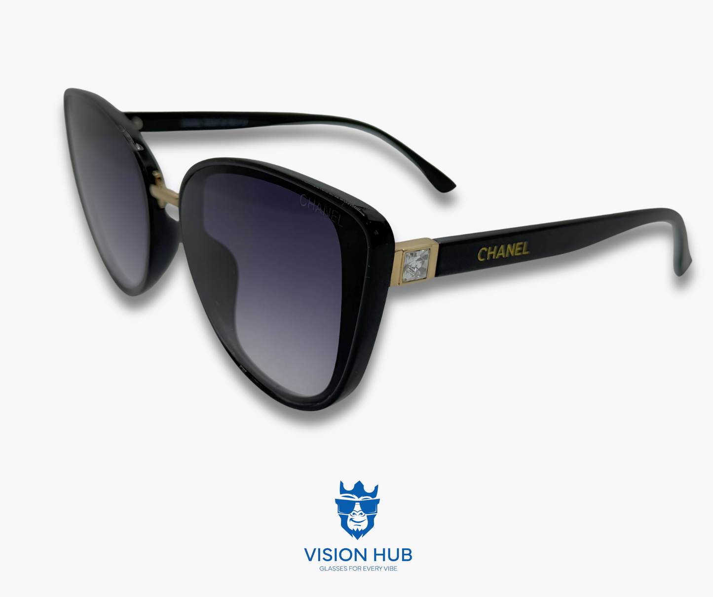 Channel new woman shade (black lens)